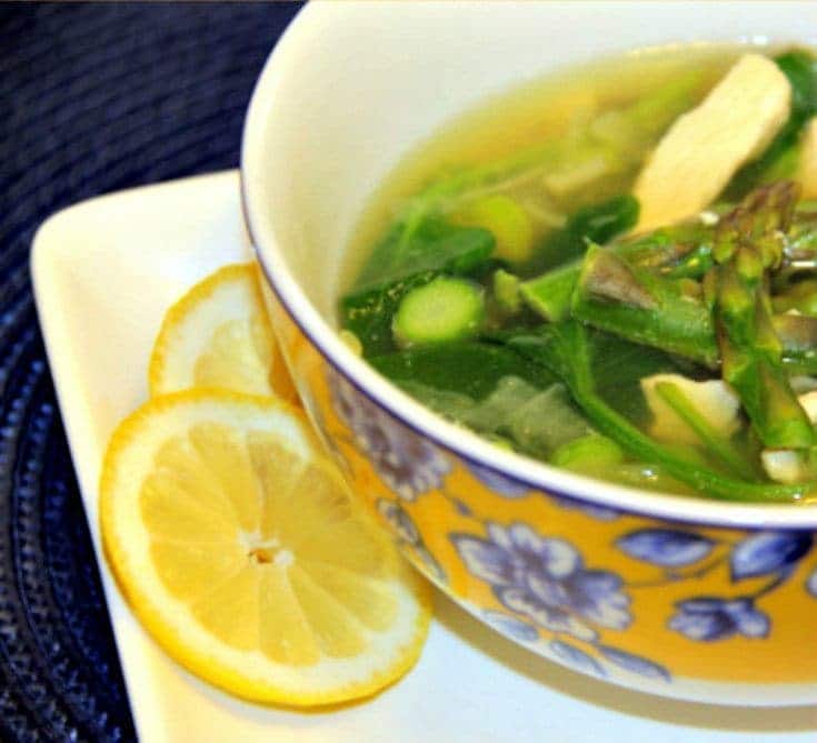 Chicken And Asparagus Soup