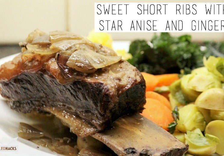 Sweet Short Ribs with Star Anise and Ginger
