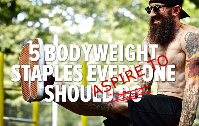 5 body weight exercises