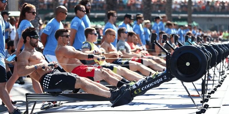 crossfit rowing workout