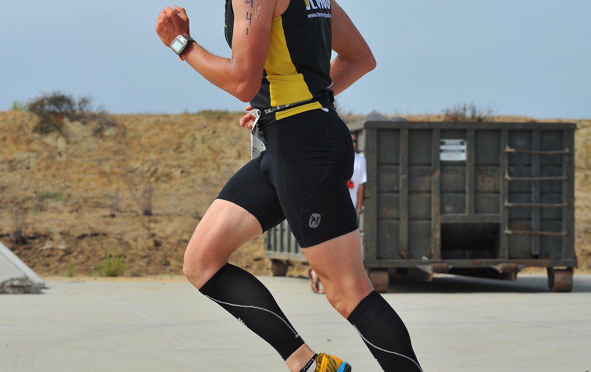 quanjucheer 1Pcs Unisex Calf Compression Sleeve Socks,Men Support Brace for Running Training Exercise