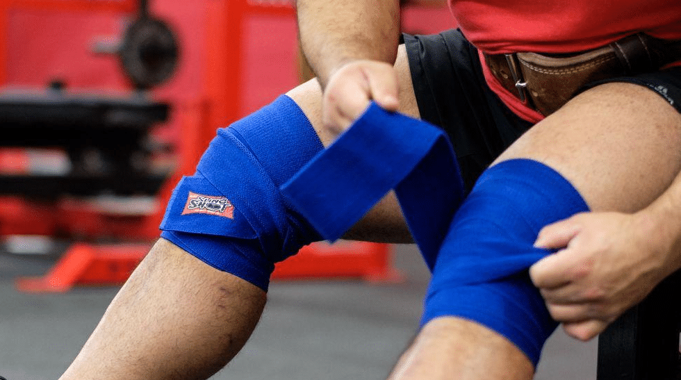 Shuma Heavy Duty Level 3 Knee Wraps Support Cross Training Powerlifting squat  