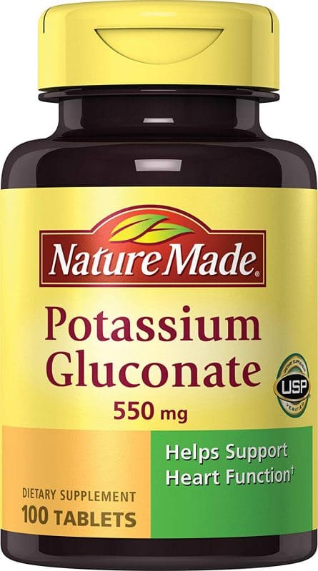 nature made potassium gluconate
