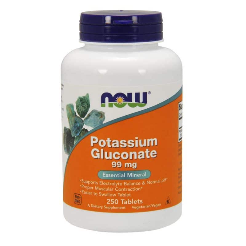 now supplements potassium gluconate
