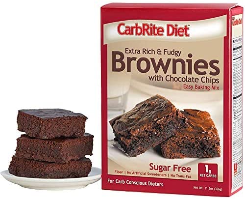 CarbRite Diet Chocolate Chip Brownie Mix