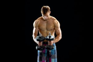 Dumbbell side raise workout